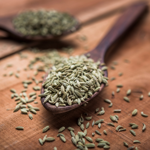 Fennel seeds from sicily