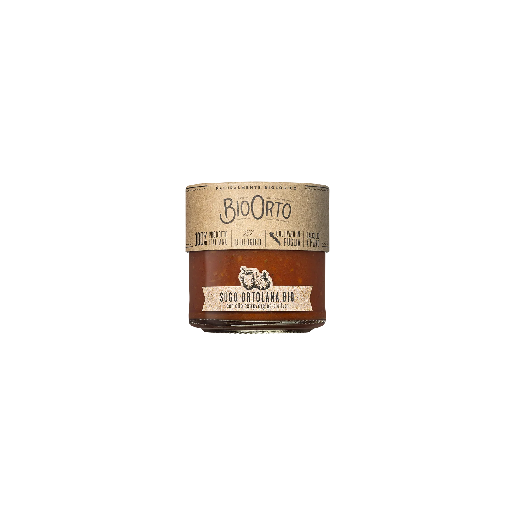 Organic ortolana pasta sauce