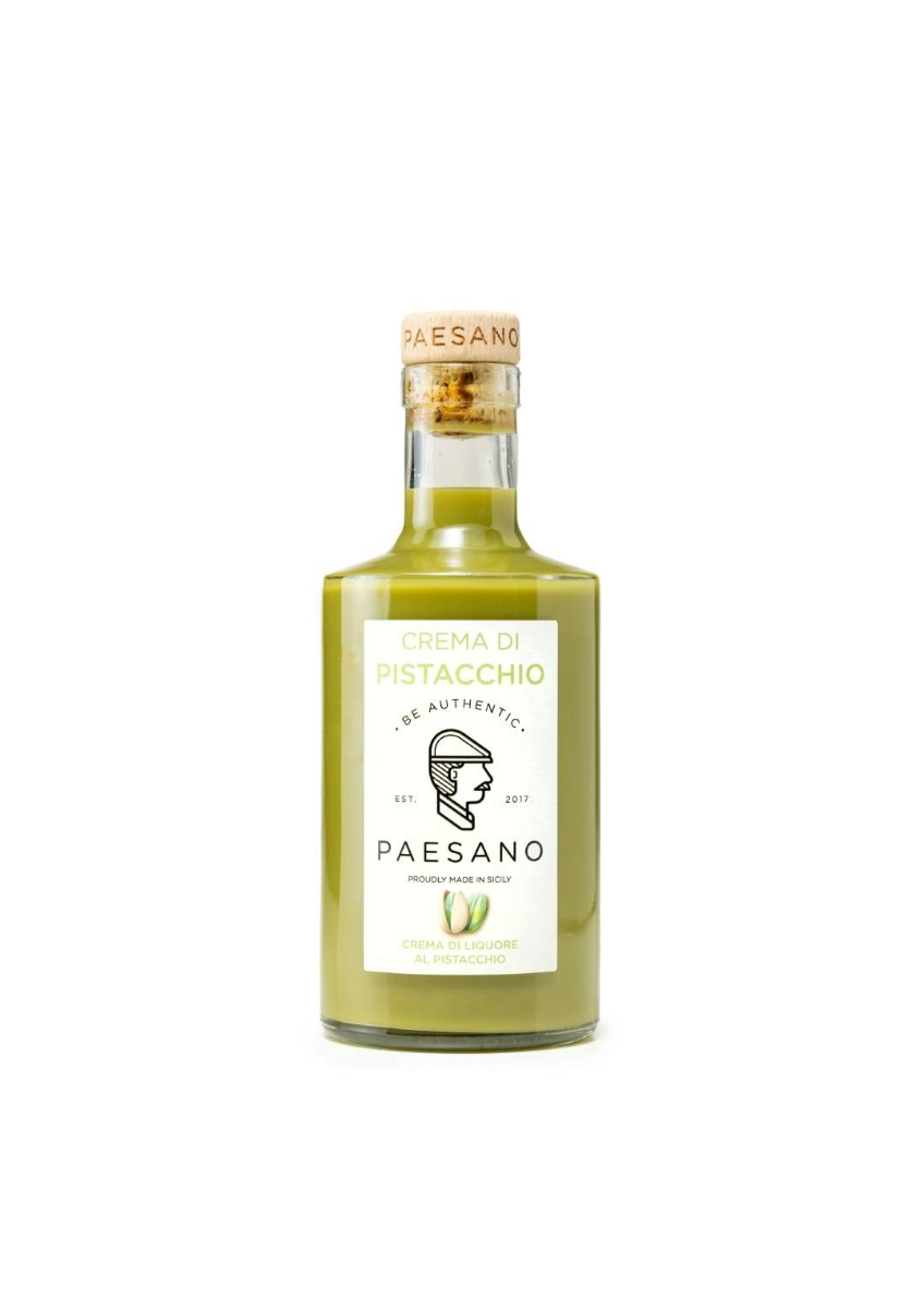 Pistachio liquer cream